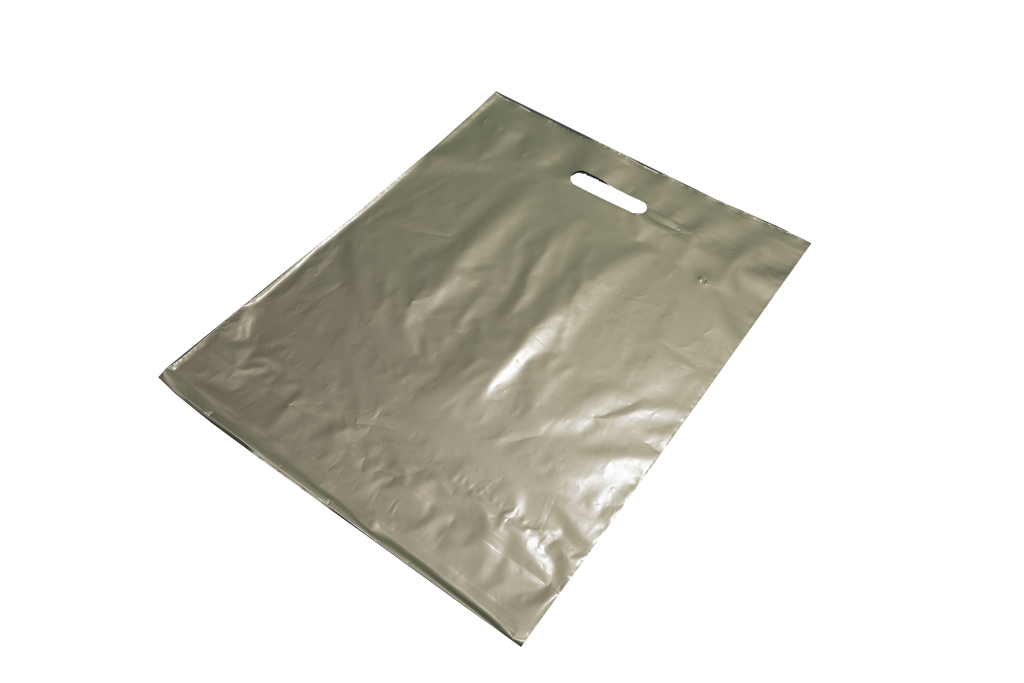 Silver Polythene Carrier Bags X X Pack Dpa Packaging