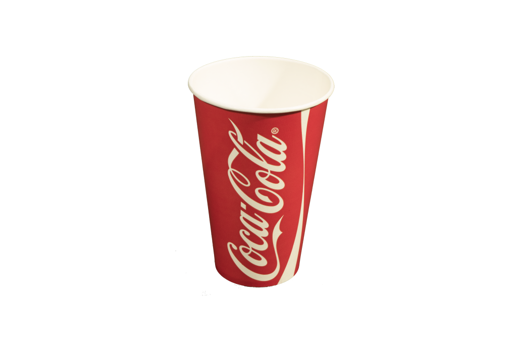 Coca Cola Paper Cup 16oz 100/pack | DPA Packaging - Wholesale Packaging ...