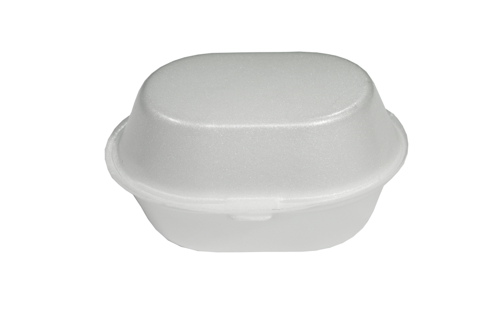 WHITE BAKED POTATO POLYSTYRENE FOOD BOXES. Pack of 125 - DPA Packaging