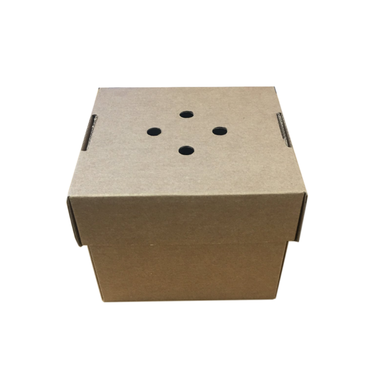 Medium Corrugated Brown Burger Boxes 100/pack | DPA Packaging ...