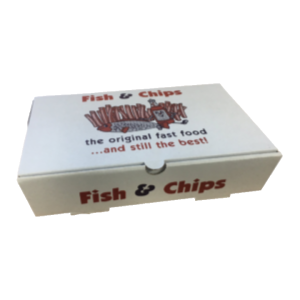 Cardboard Fish and Chip Box