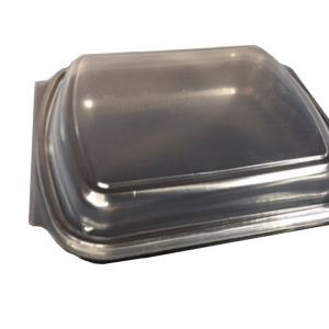 Black Plastic Meal Box